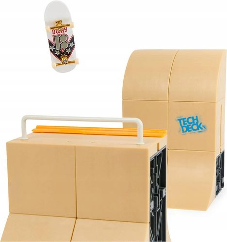 TECH DECK FINGERBOARD Rampa Mega Half Pipe + Deska na Arena.pl