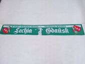 SZAL KIBICA LECHIA GDAŃSK- DWUSTRONNY DZIANY.