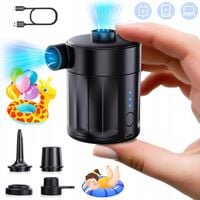 POMPKA AKUMULATOROWA Bezprzewodowa ELEKTRYCZNA do BASENU MATERACA KOMPRESOR