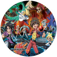 Opłatek na tort Bakugan