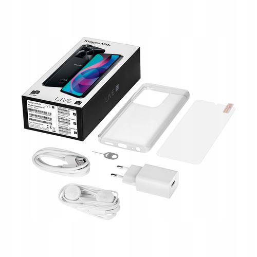 Smartfon Kruger&Matz LIVE 12 6,74" 90Hz 8/256GB DualSIM 5000mAh LTE NFC na Arena.pl