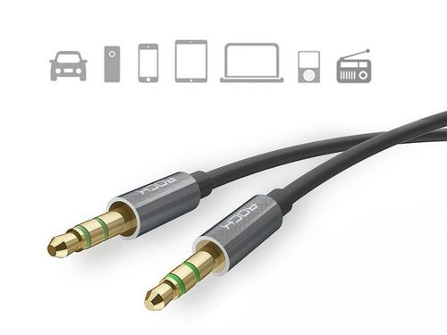 ROCK AUX CABLE 100CM BLACK na Arena.pl