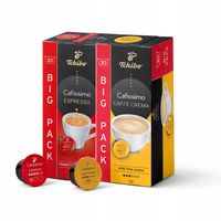 2X Tchibo kawa Cafissimo Caffe Crema Fine 30Kaps/Espresso Elegant Aroma 30K