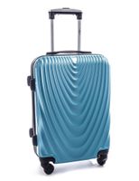 Średnia walizka PELLUCCI RGL 663 M Metaliczno niebiesky