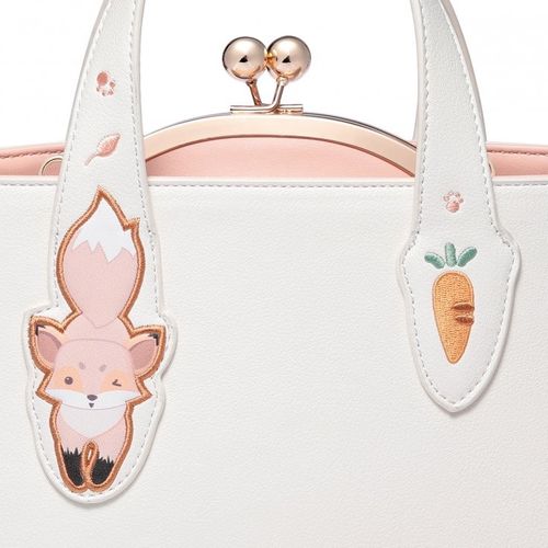 Just Star pudrowy kuferek z lisem na Arena.pl