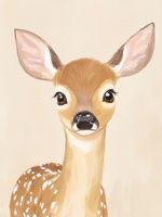 Plakat 60x80cm Wzory dla Dzieci, Dziewczynki i Chłopca - Bambi