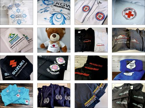 Fartuch medyczny kosmetyczny damski firmowy HAFT z TWOIM LOGO NAPISEM 5szt na Arena.pl