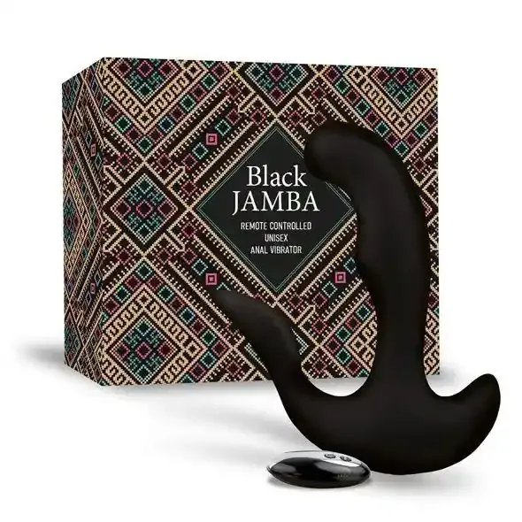 FeelzToys - Black Jamba Anal Vibrator zdjęcie 1