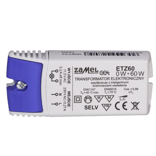 Transformator elektroniczny ETZ-60 Zamel na Arena.pl
