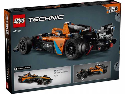 42169 - lego technic - neom mclaren formula e race car na Arena.pl