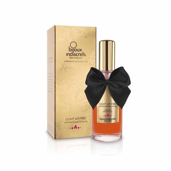 LIGHT MY FIRE - Wild Strawberry Warming Oil zdjęcie 1