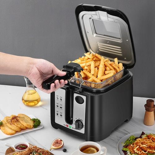 FRYTKOWNICA FRYTOWNICA MOCNA 2,5L ŁATWE SZYBKIE SMAŻENIE FRYTEK na Arena.pl