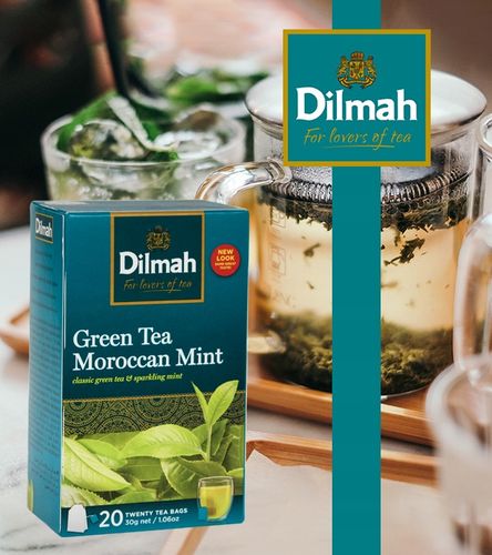 9x Herbata zielona Dilmah Moroccan Mint 20 szt na Arena.pl
