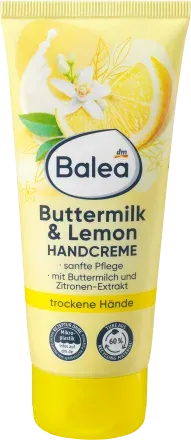 Balea  Buttermilk & Lemon Krem do Rak 100 ml zdjęcie 1