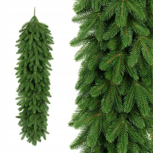 Wianek Świąteczny 100% PE ŚWIERK 3D REAL TREE 60cm Naturalny wygląd KOMINEK na Arena.pl