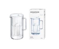 Dzbanek filtrujący szklany Aquaphor Nord 2,5l z wkładem A5 (350l), biały