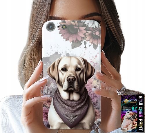 ETUI DO IPHONE 5 / 5S / 5C - PIESEK PIESKI HUSKY PSIE WZORY + SZKŁO na Arena.pl