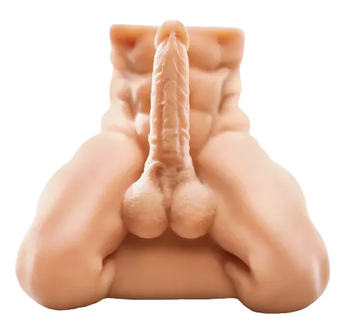 pipedream pet - anatomiczny męski tors w pozycji klęczącej 36 cm na Arena.pl