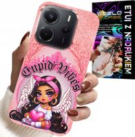 ETUI DO XIAOMI NOTE 14 4G - CUPID VIBES Z UROCZĄ ANIOŁKIEM PLECKI