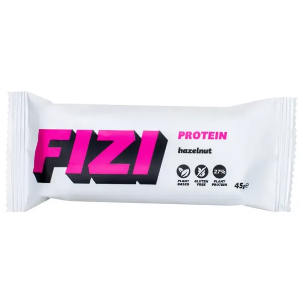 Baton Proteinowy „hazelnut” Fizi, 45g zdjęcie 1