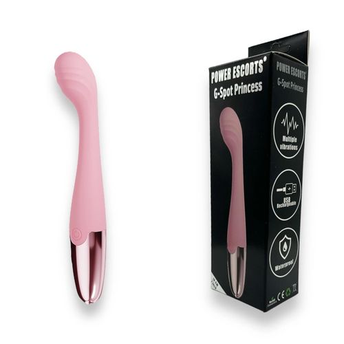 Power Escorts - Pink - G Spot Princess - 18 Cm / 7 Inch Silicone G na Arena.pl