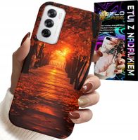 ETUI DO OPPO RENO12 5G - PARK, JESIEŃ, SPADAJĄCE LIŚCIE, PLECKI