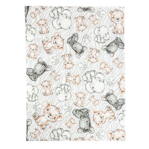 KOKON DLA NIEMOWLĄT BAWEŁNIANY ZESTAW 4 ELEMNTY ZEBRA I LEW na Arena.pl