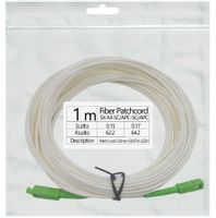 Patchcord światłowód kabel SC/APC-SC/APC 1m simple