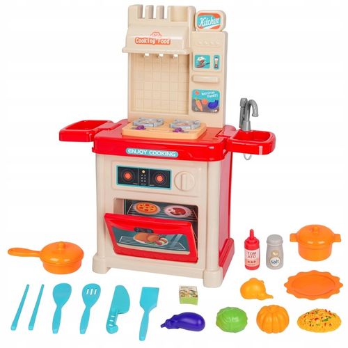 KUCHNIA DLA DZIECI ZESTAW KRAN GARNKI + AKCESORIA INTERAKTYWNA WODA PARA na Arena.pl