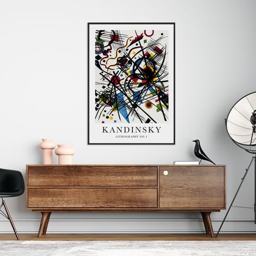 Plakat cyfrowy do wydruku kandinsky na Arena.pl