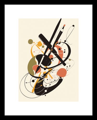 Plakat 13x18cm Abstrakcyjny Rapsod na Arena.pl