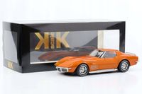 KK SCALE CHEVROLET CORVETTE C3 1972 Green metallic 1:18