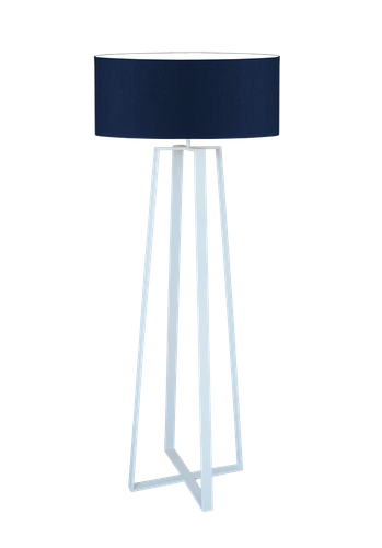 Lampa do salonu MOSS + duży abażur E27 na Arena.pl