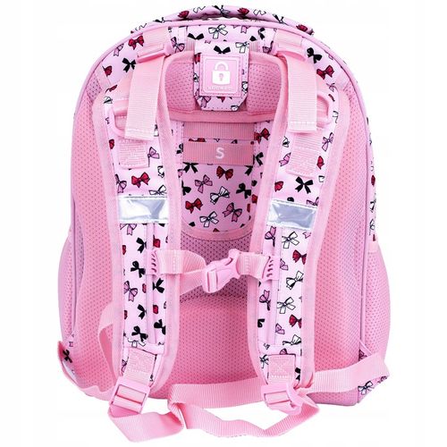TORNISTER PLECAK SZKOLNY ERGO Z REGULACJĄ WZROSTU Z PIESKIEM DLA DZIEWCZYN na Arena.pl