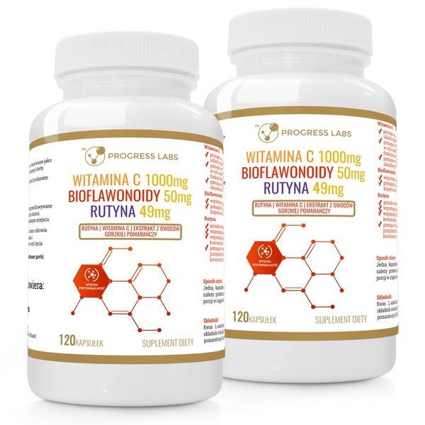 RUTYNA WITAMINA C 1000mg FORTE Przeziębienie 240ka zdjęcie 1