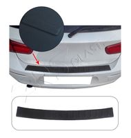 VW GOLF 7 SW 2012-2019 - Listwa Czarna ABS Nakładka na Zderzak Tyl