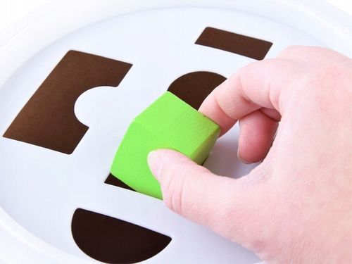 Kolorowe Klocki drewniane sorter farma 100e ZA3565 na Arena.pl