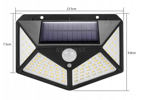 LAMPA SOLARNA 100 LED LS100 na Arena.pl