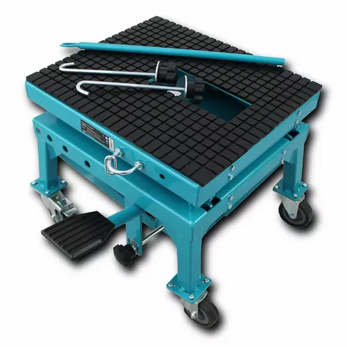 19011 Podnośnik nożycowy hydrauliczny do motocykla udźwig 135kg na Arena.pl