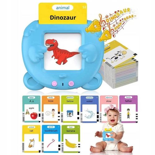 Czytnik Kart Do Nauki słówek POLSKI i ANGIELSKI 448 SŁÓW III TRYBY JĘZYKÓW na Arena.pl