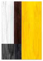 Plakat abstrakcja geometryczna 21x29,7 cm A4