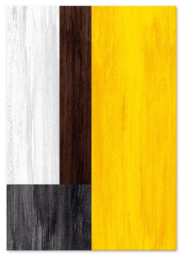 Plakat abstrakcja geometryczna 21x29,7 cm A4 na Arena.pl