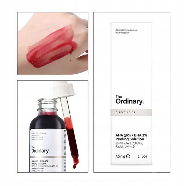 The Ordinary AHA 30% + BHA 2% Peeling Solution 30ML zdjęcie 3