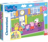 Puzzle podłogowe 40 elementów. Świnka Peppa