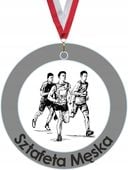 MEDAL Z PLEXI 5 cm nadruk UV sztafeta męska personalizacja duży wybór