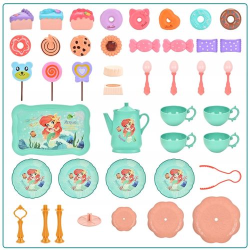 Serwis kawowy ZESTAW do herbaty dla dzieci w walizce czajnik taca B108 CE na Arena.pl