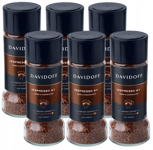 Zestaw 6 x Davidoff ESPRESSO instant kawa 100g na Arena.pl