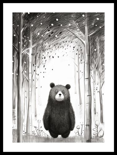 Plakat 29,7x42cm Ciekawski Miś na Arena.pl