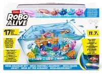 Zuru Robo Fish Akwarium z Rybkami Żółwiem figurki interaktywne zabawka