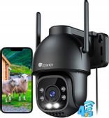 KAMERA ZEWNĘTRZNA OBROTOWA IP NA KARTĘ SIM 3G 4G 5G LTE GSM 4×ZOOM 2MPx 2MP